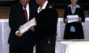 Minister Honouring Western Cape Fire Fighters